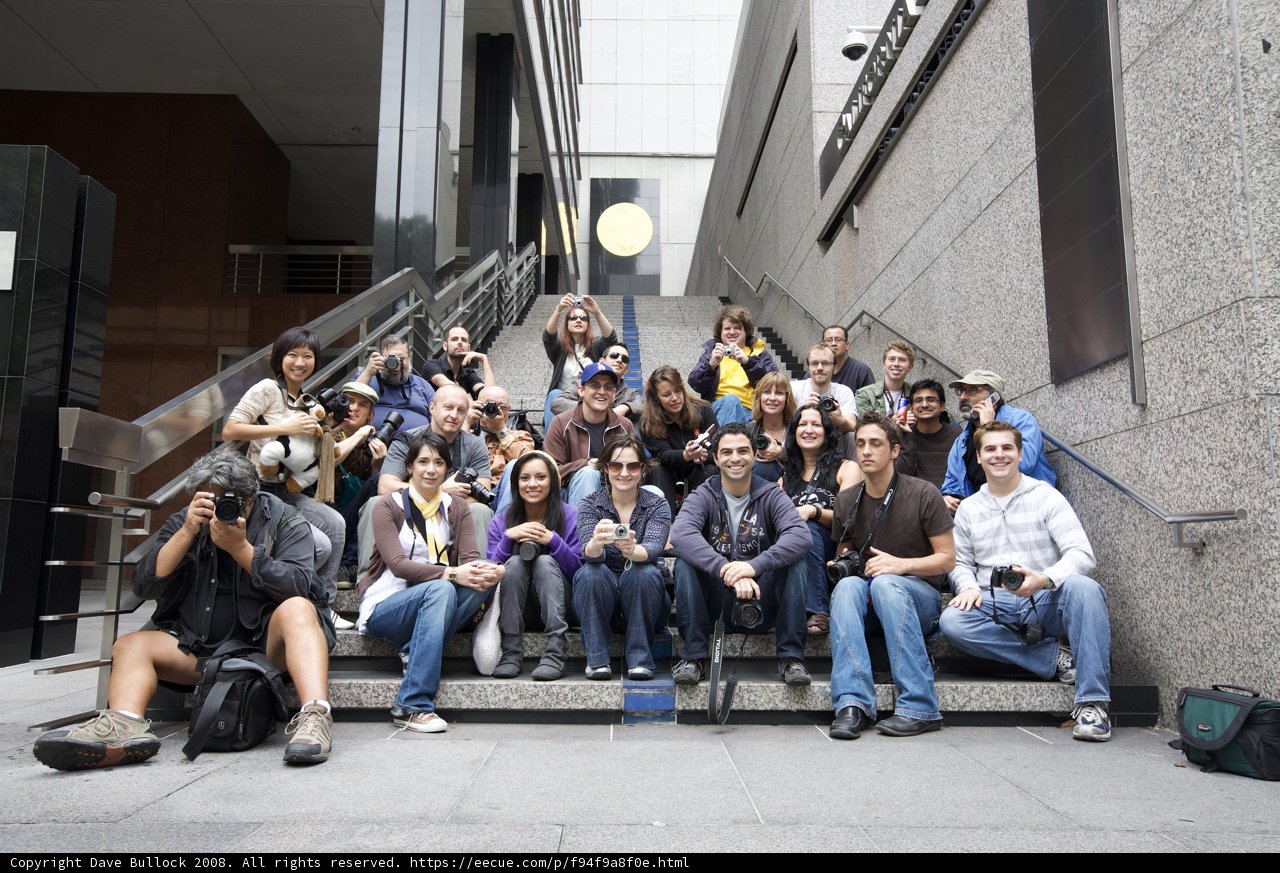 College Pals on the Steps