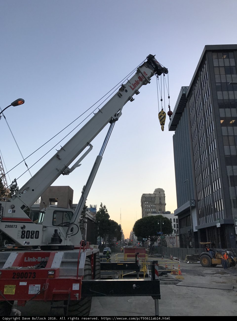 Construction Crane in Action