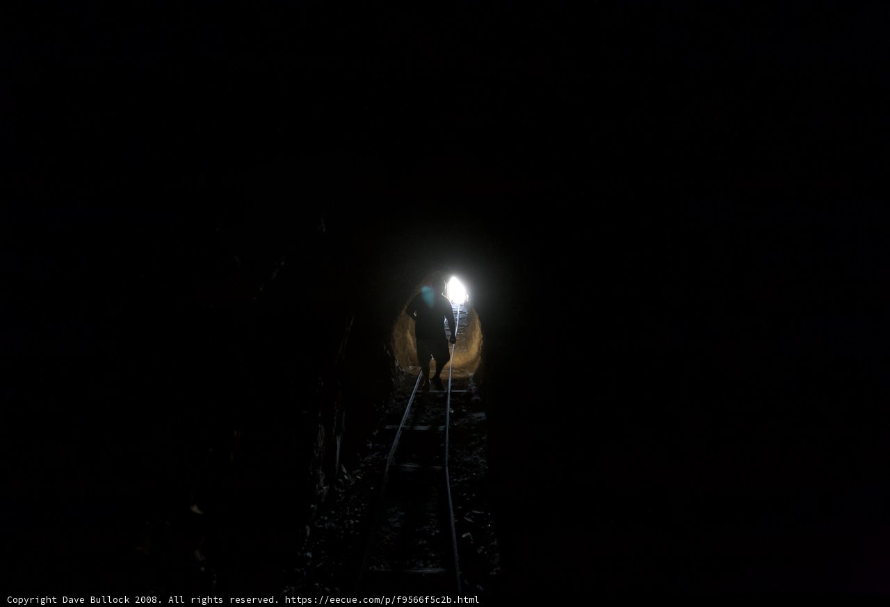 Nighttime Railway Exploration
