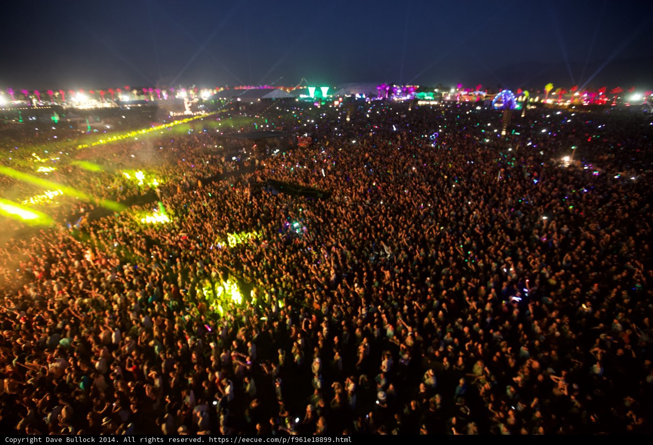 Lights and Loud Music at Coachella