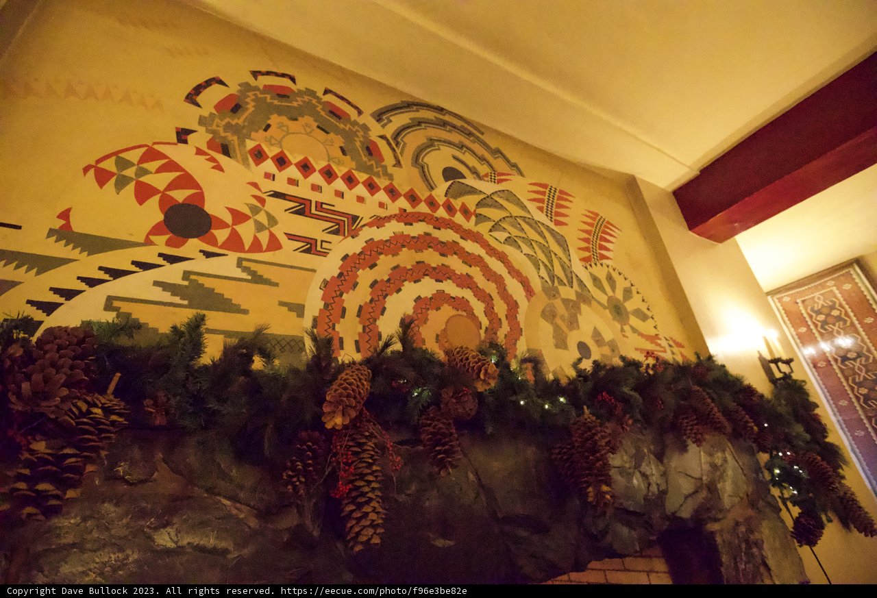 Festive Artistry: A Glimpse of Yosemite's Winter Charm