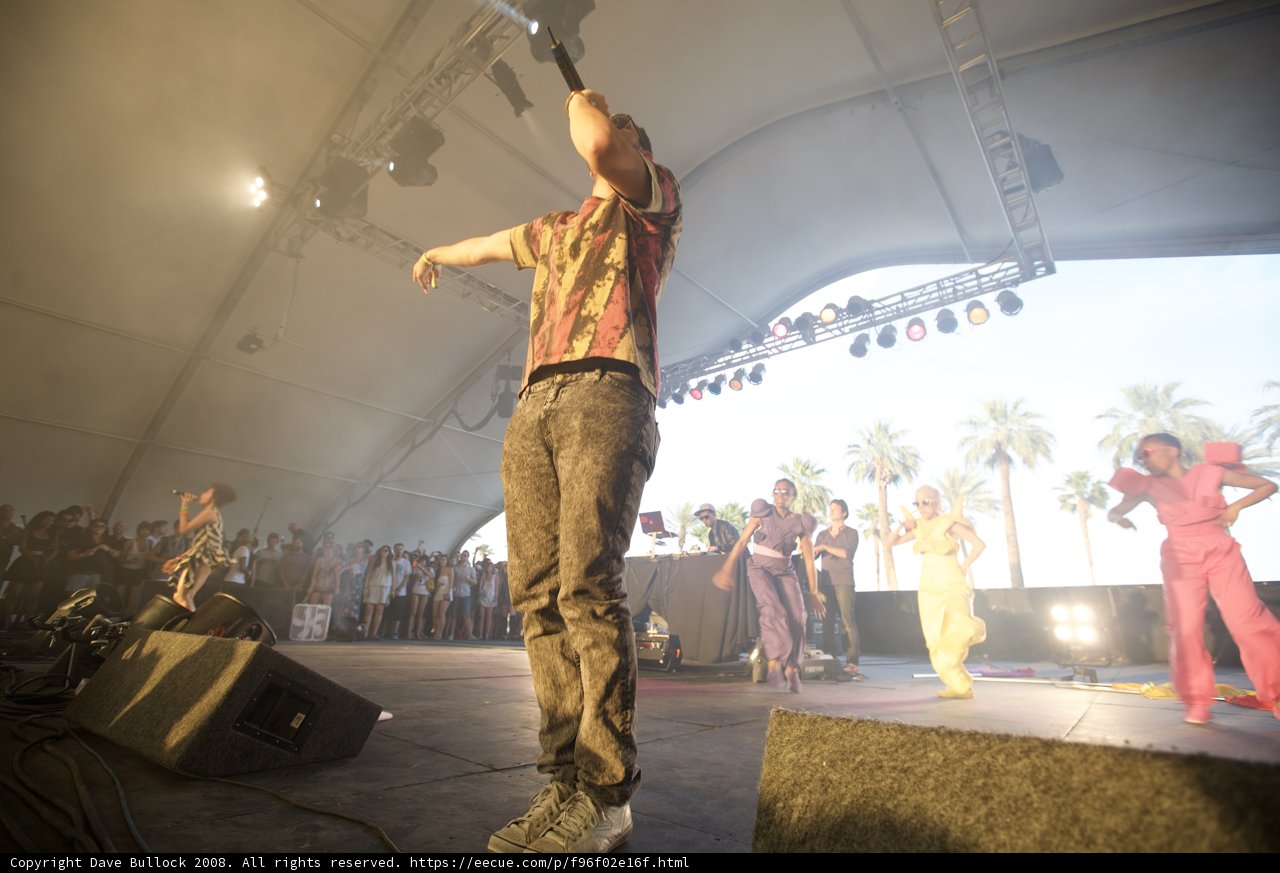Crowdsurfing at Coachella