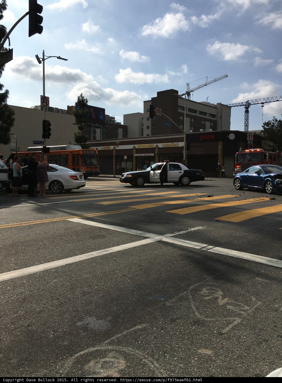 Traffic Jam at Intersection