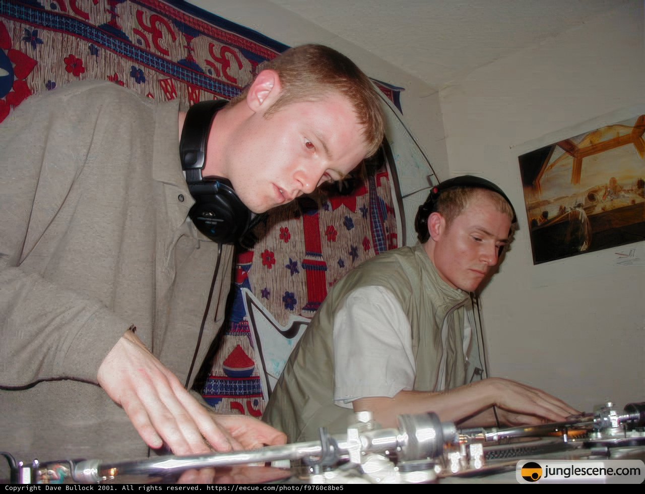 The Underground Duo on the Decks