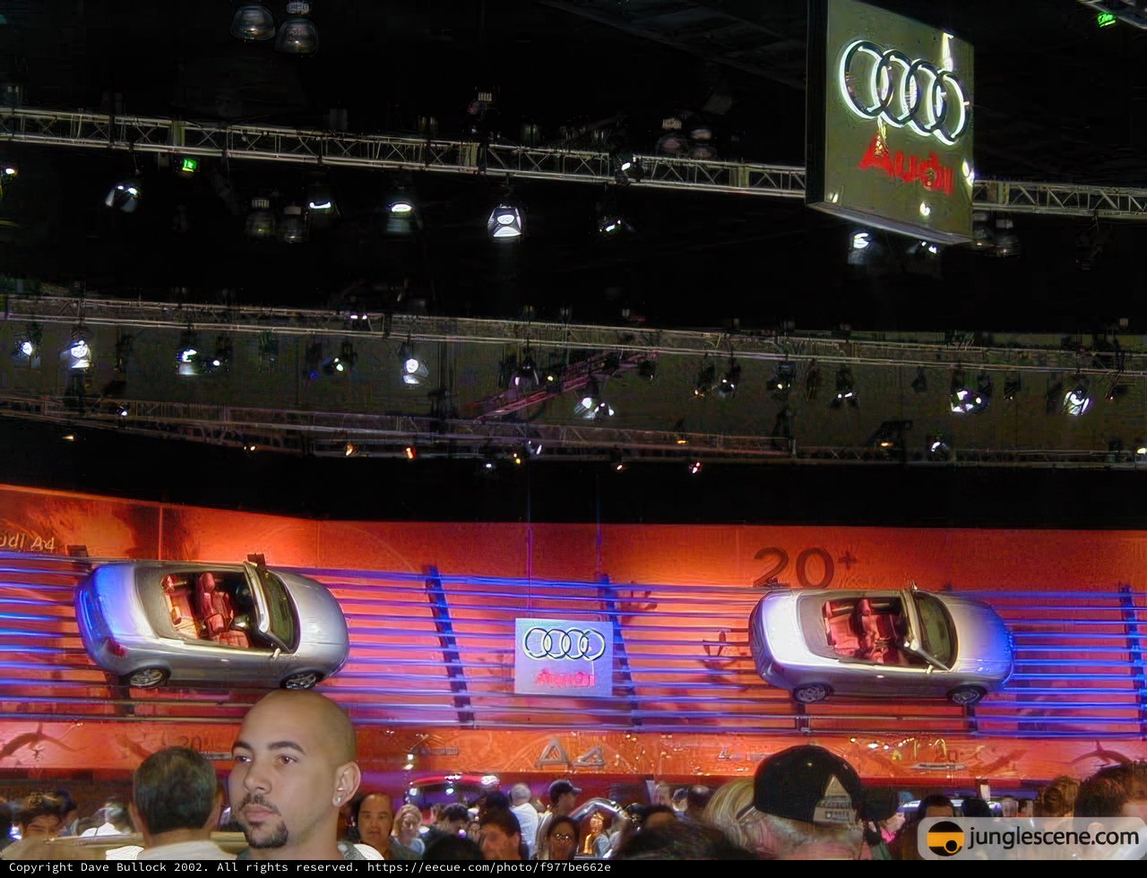 The Shimmering Cars at LA Auto Show 2002