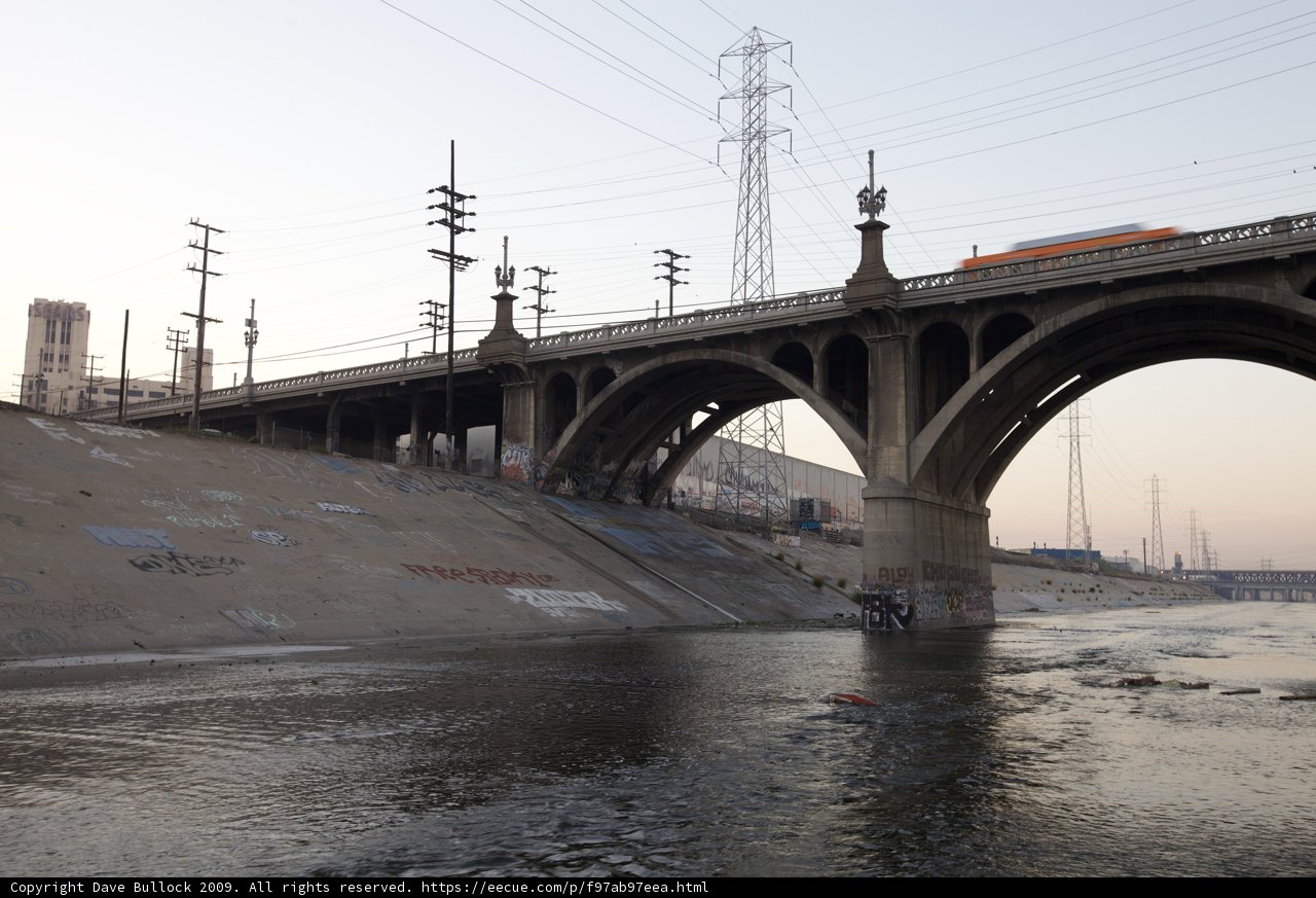 Architectural Wonders of LA River Bridge