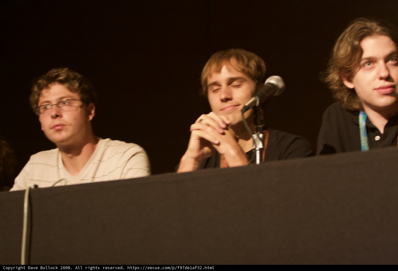 Three Men on the Mic