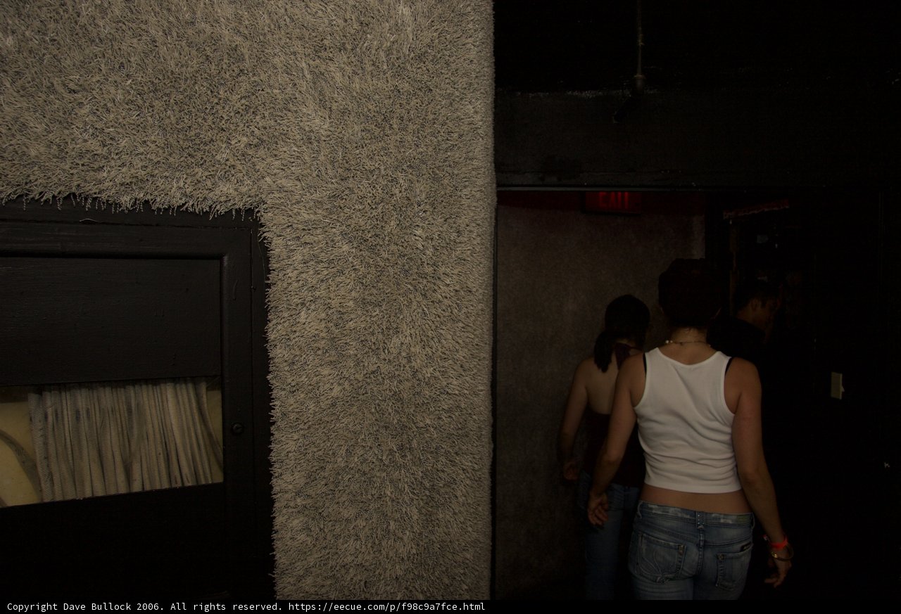 Walking through the doorway