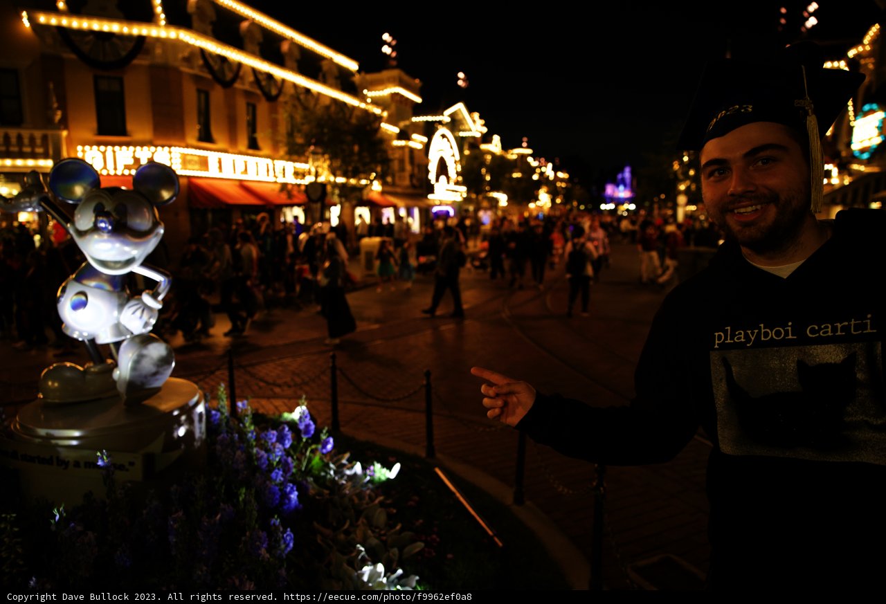 Graduation Celebration at Disneyland