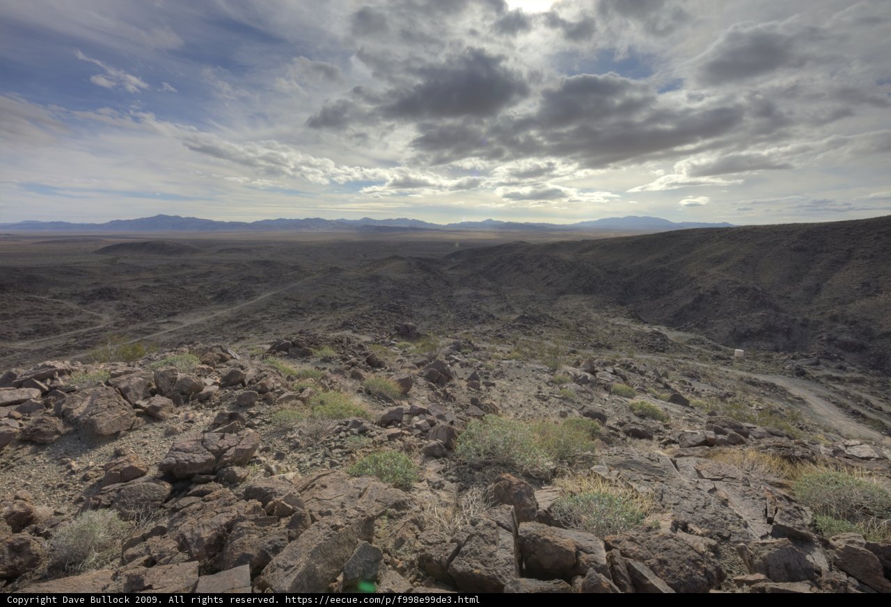 Overlooking the Majestic Joshua Tree Desert