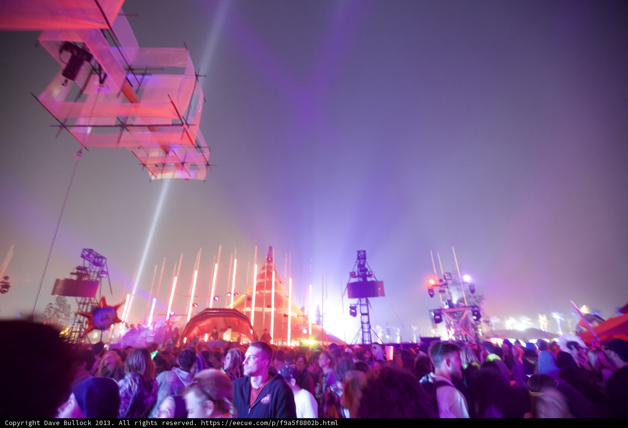 Lights and Excitement at Coachella Festival