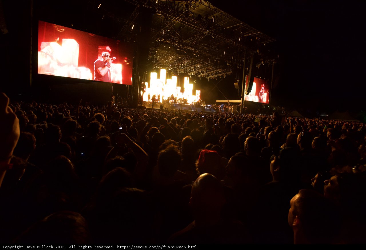 Cochella's Epic Crowd Captivated by Music and Screen Magic
