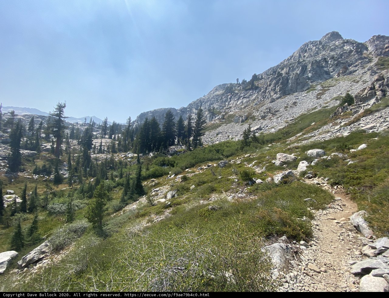 Summit Trail in Desolation Wilderness
