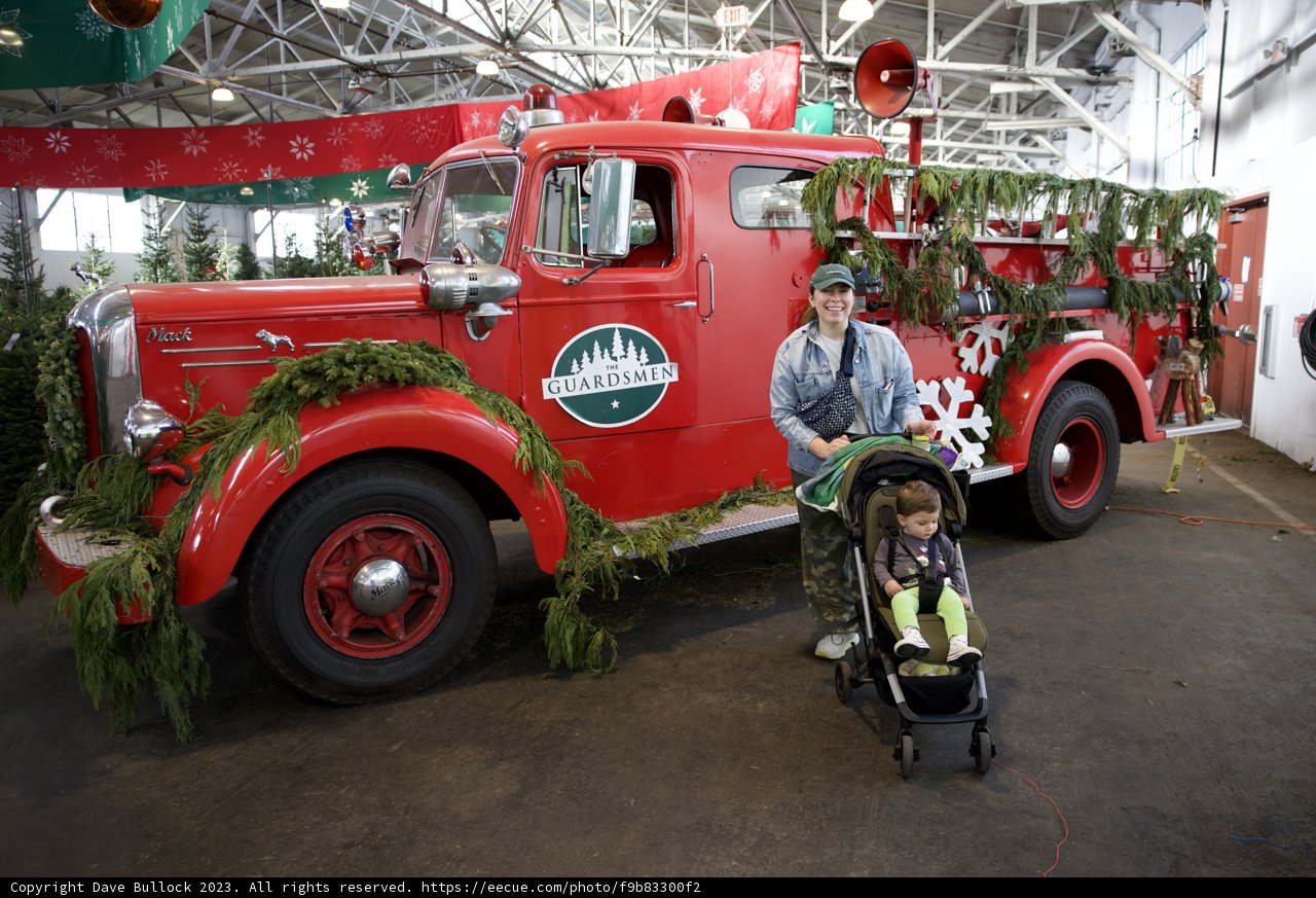 Festive Fire Station Moment