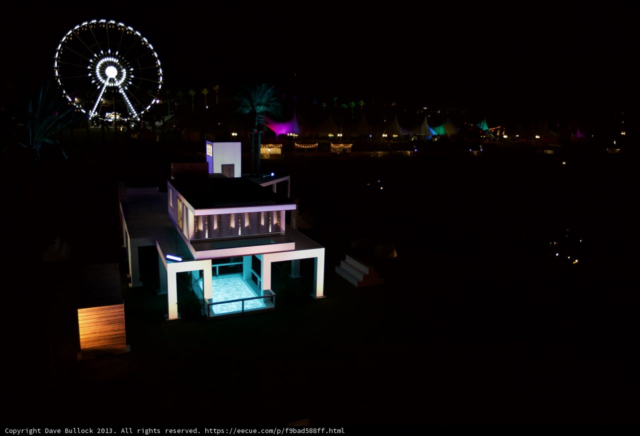 Ferris Wheel Night Lights
