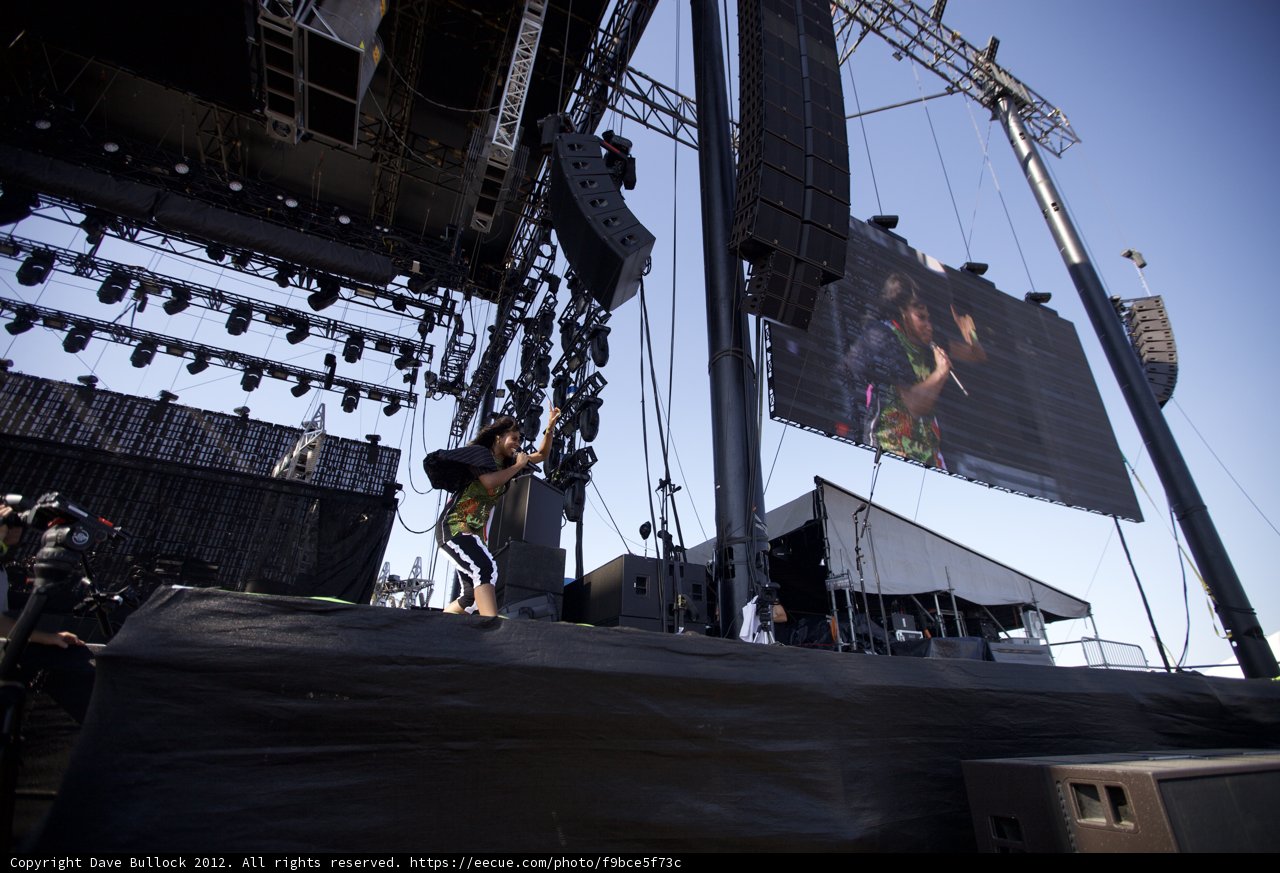 Santigold Takes the Stage at Coachella 2012