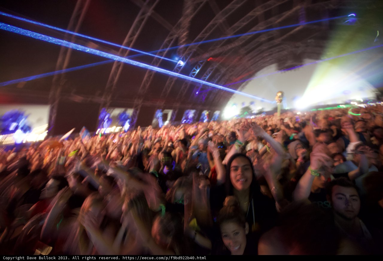 Lights Up at Coachella