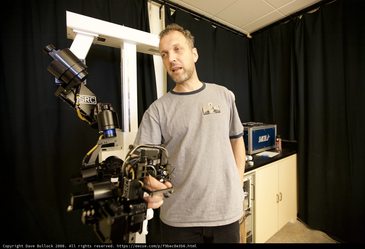 The Man and his Robot Arm