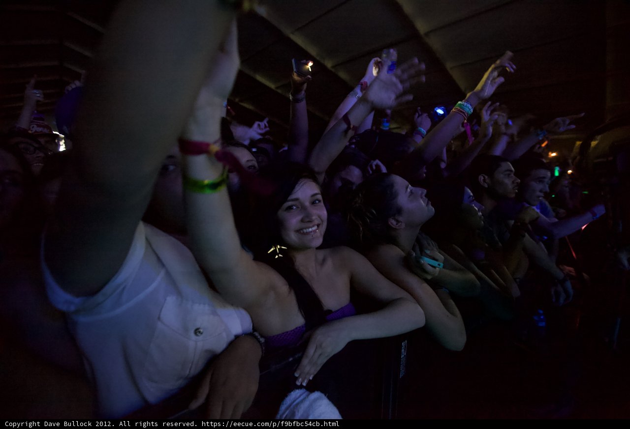 Coachella 2012 Saturday Night Crowd Goes Wild