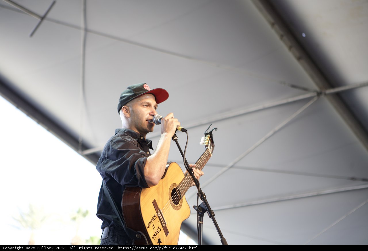 Tom Morello Rocks Coachella Stage