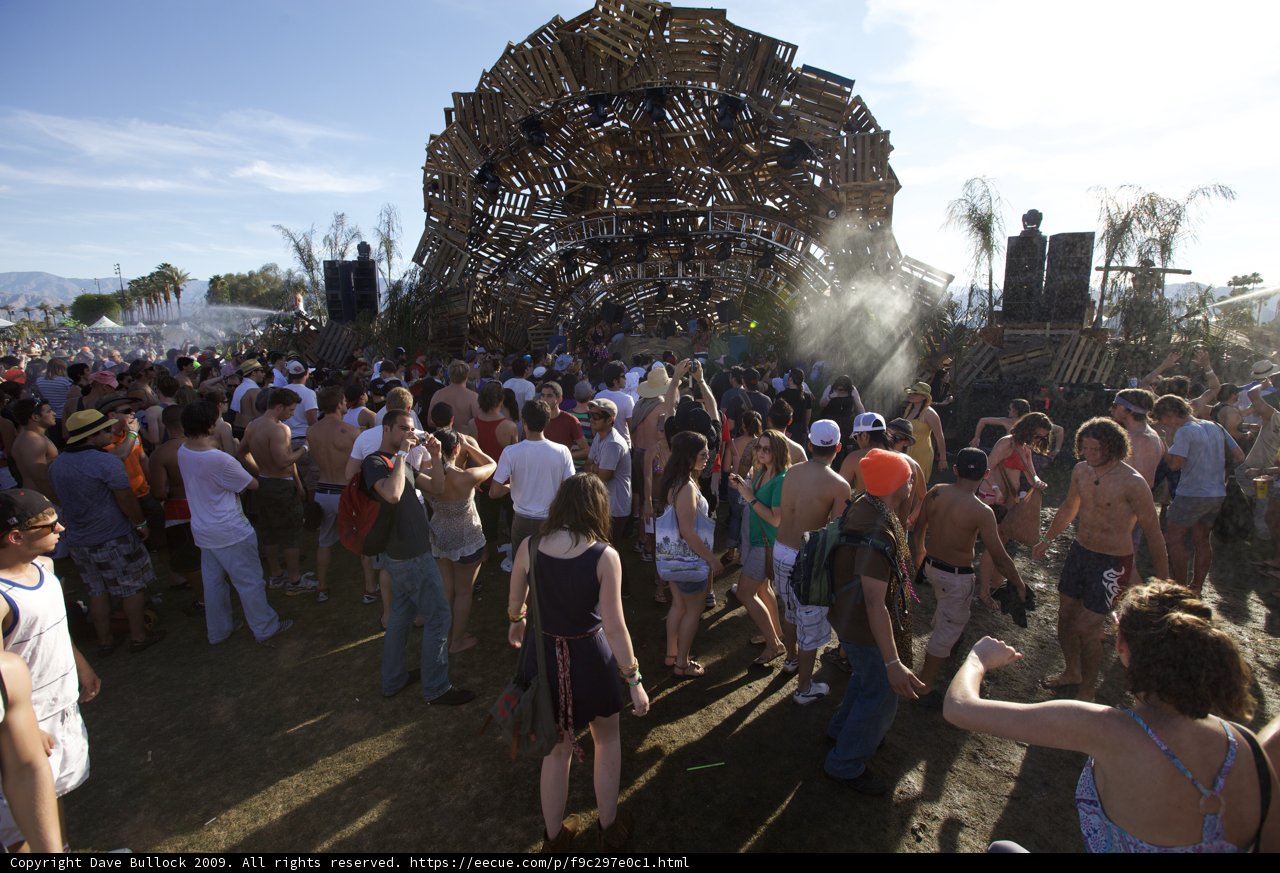 Coachella 2009 Crowd Goes Wild