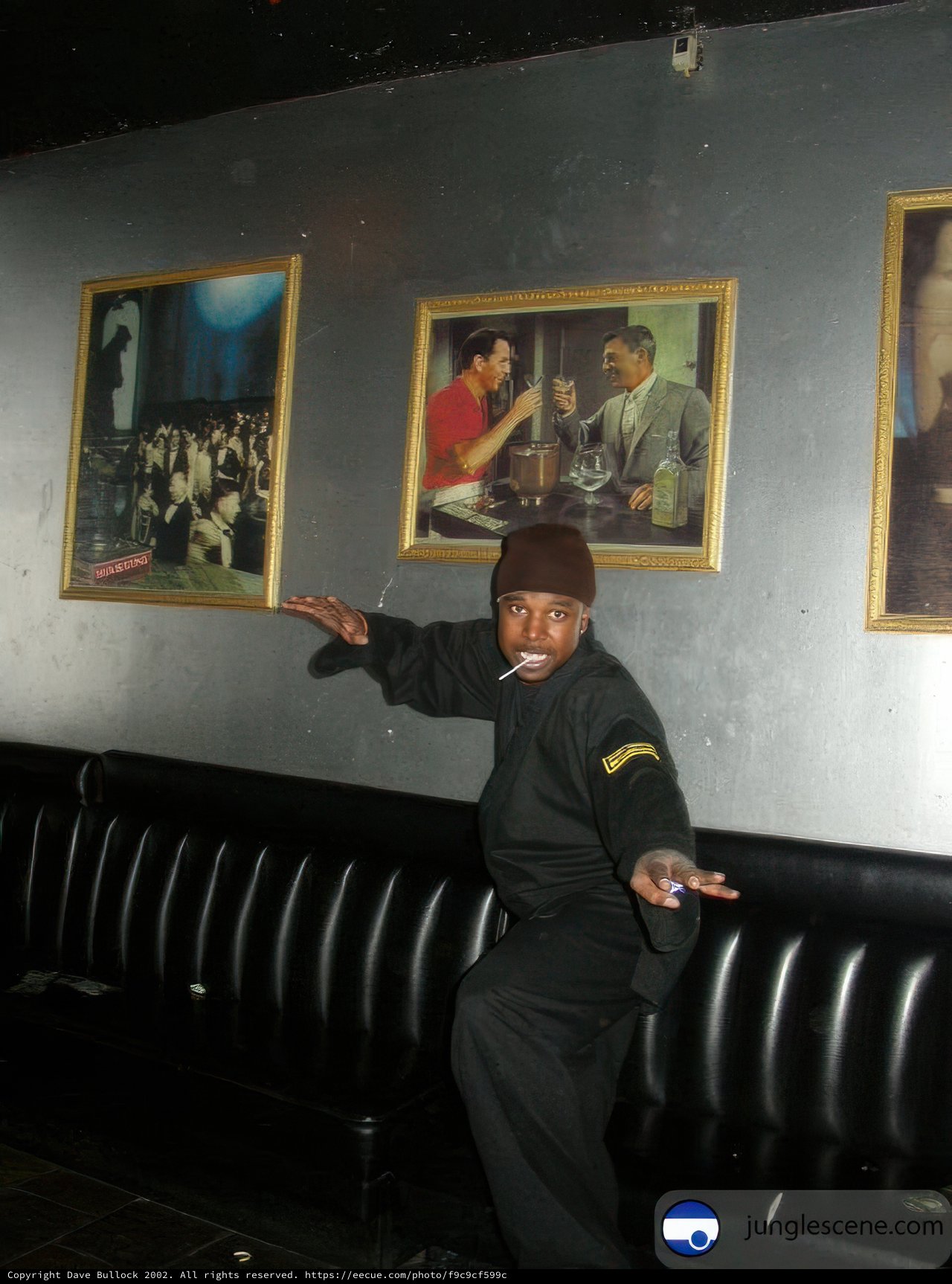Steve J posing in front of a Frame