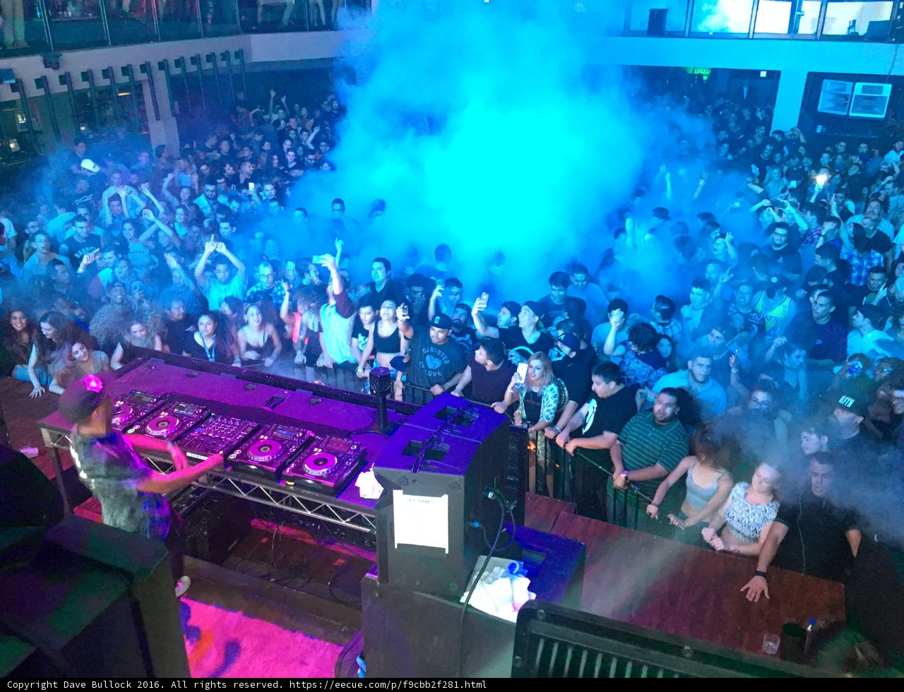 Smoke-filled Nightclub Concert
