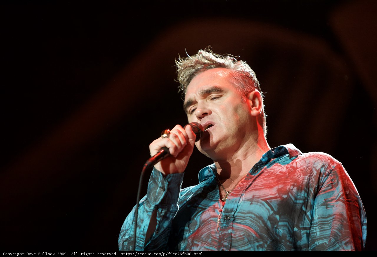 Morrissey Takes Coachella Stage