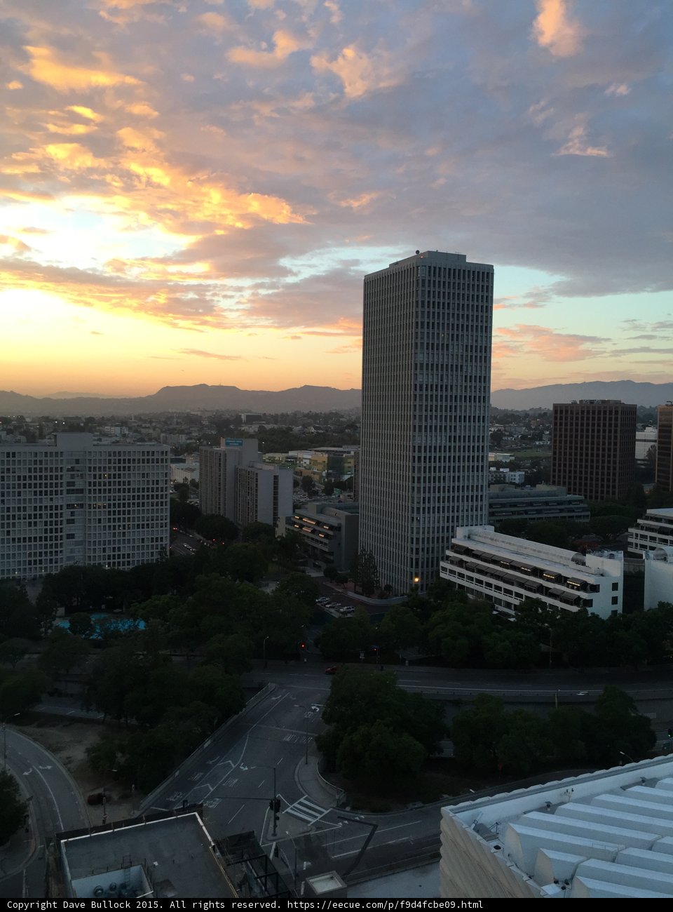 Urban Metropolis at Sunset