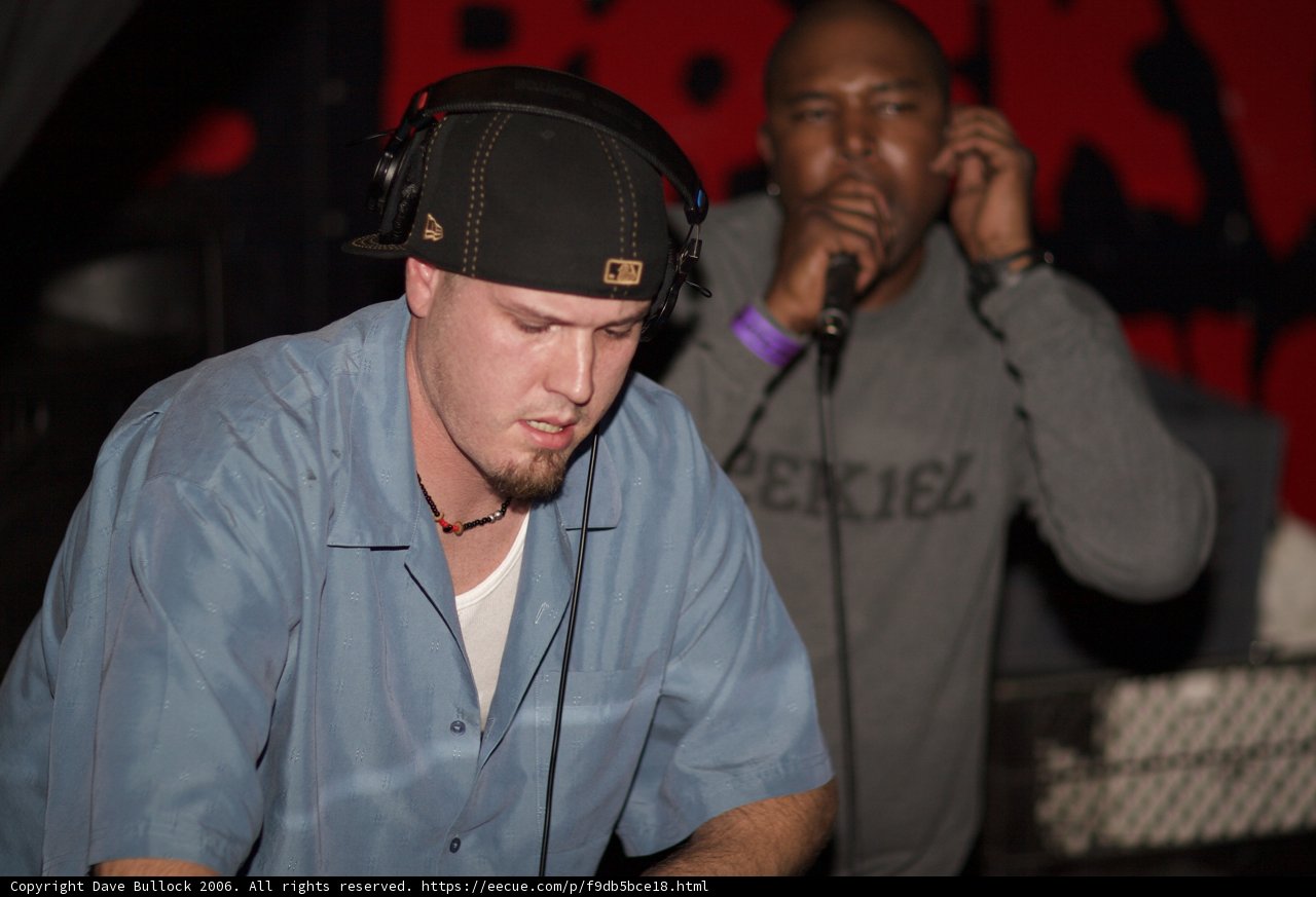 Blue-Shirted Travis and Steve Performing at Club