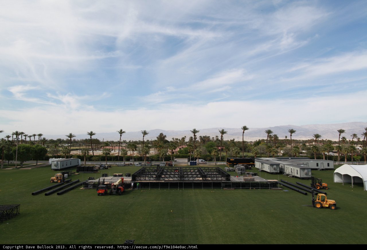 Stage in the Wide Open Field