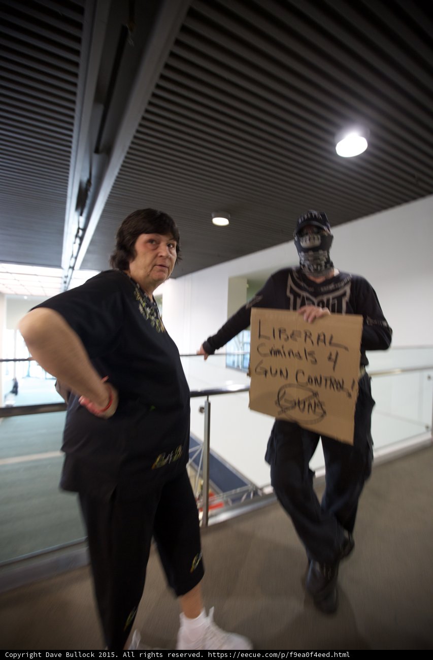 Political Protesters Take a Stand