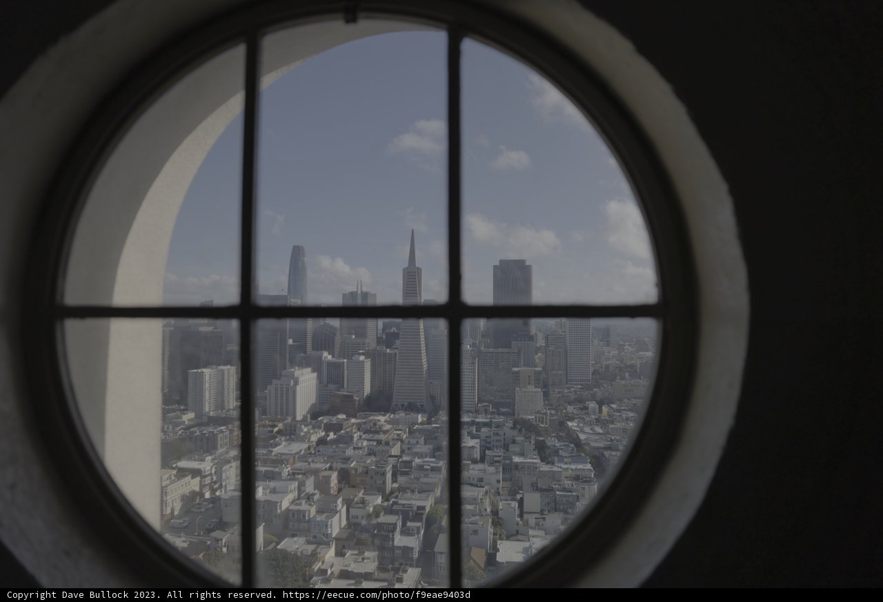 San Francisco in a Porthole