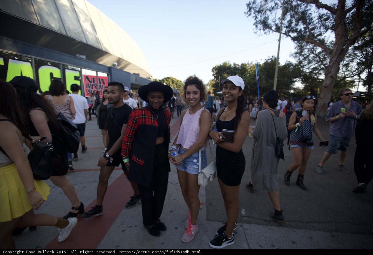 Festival Friends with Photobomber