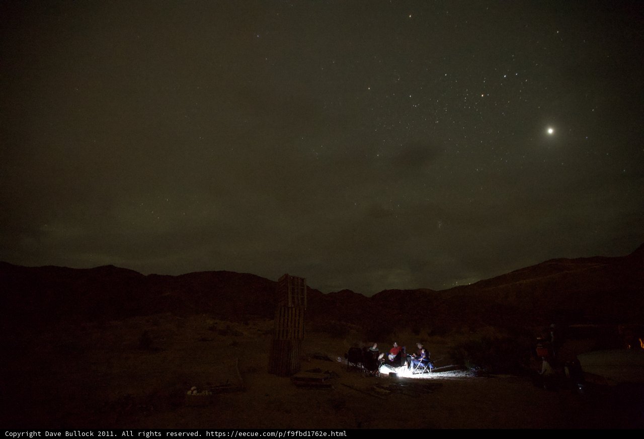 Stargazing in the Desert