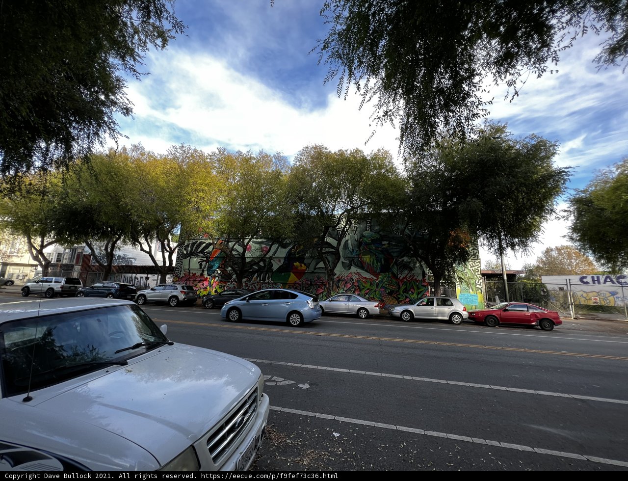 Cars Parked on a City Street