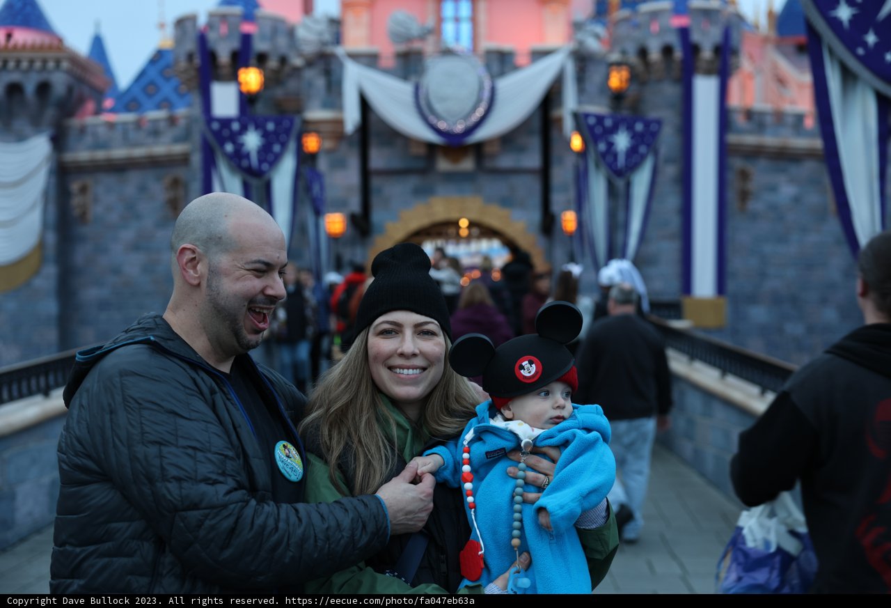 Family Fun in Front of the Castle