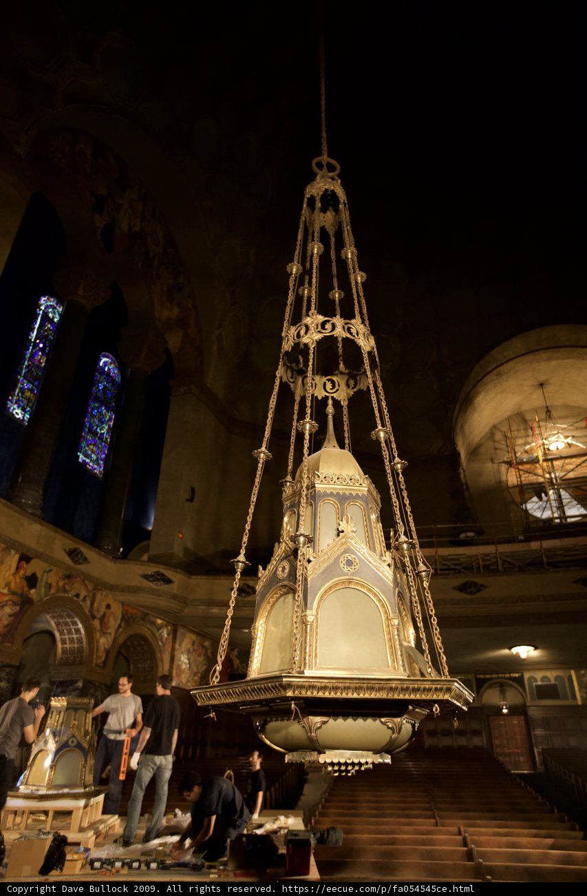 Radiant Beauty in Church