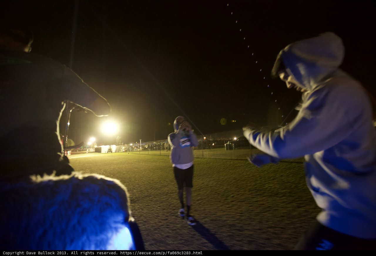 Nighttime Kite Play