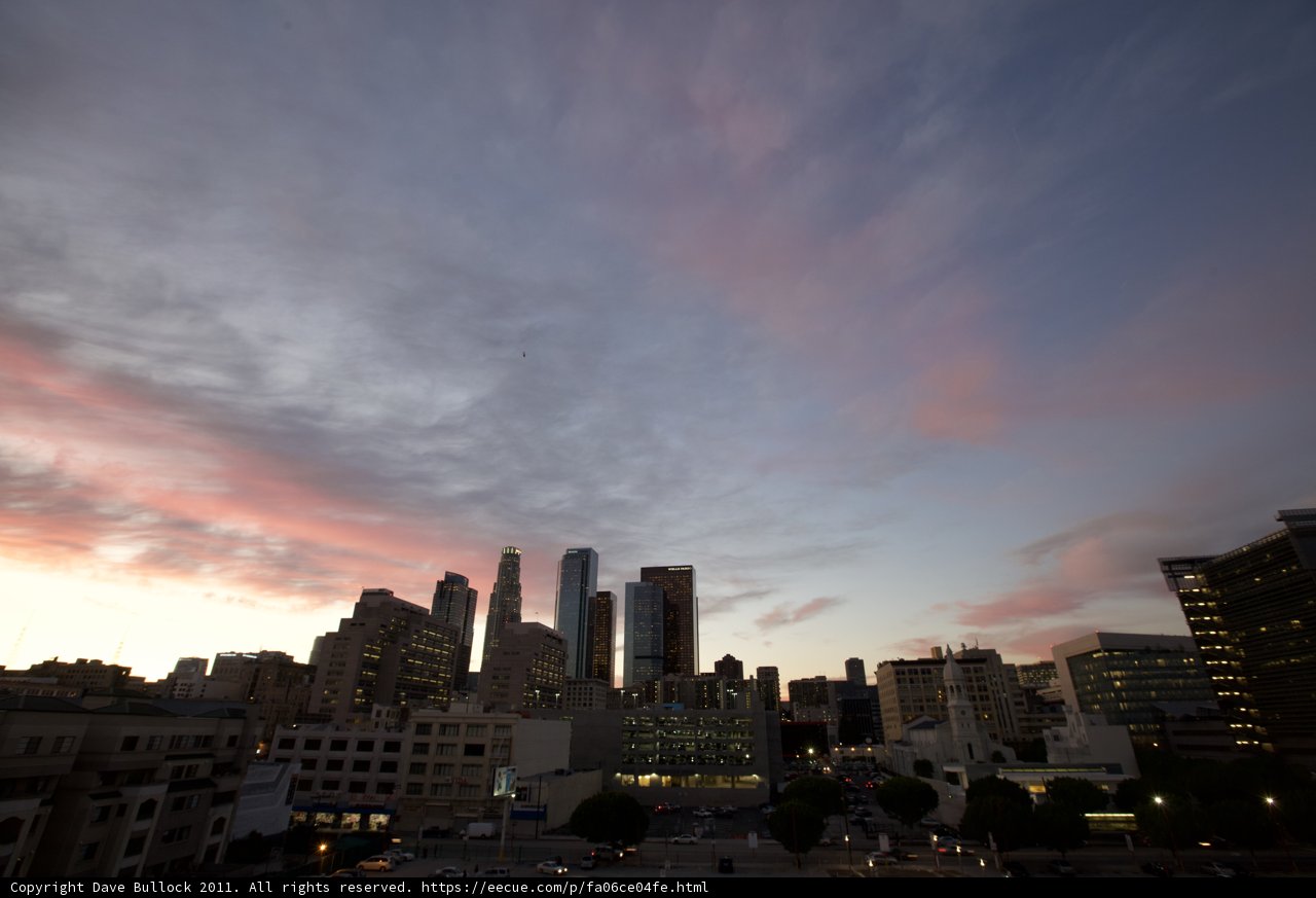 Sunset over the Metropolis