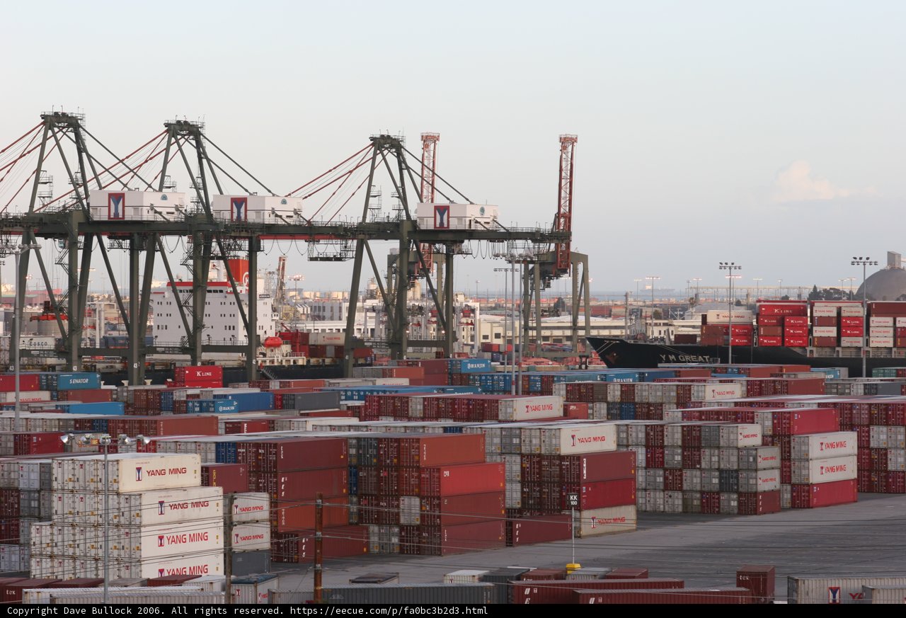 A Clear Day at the Port