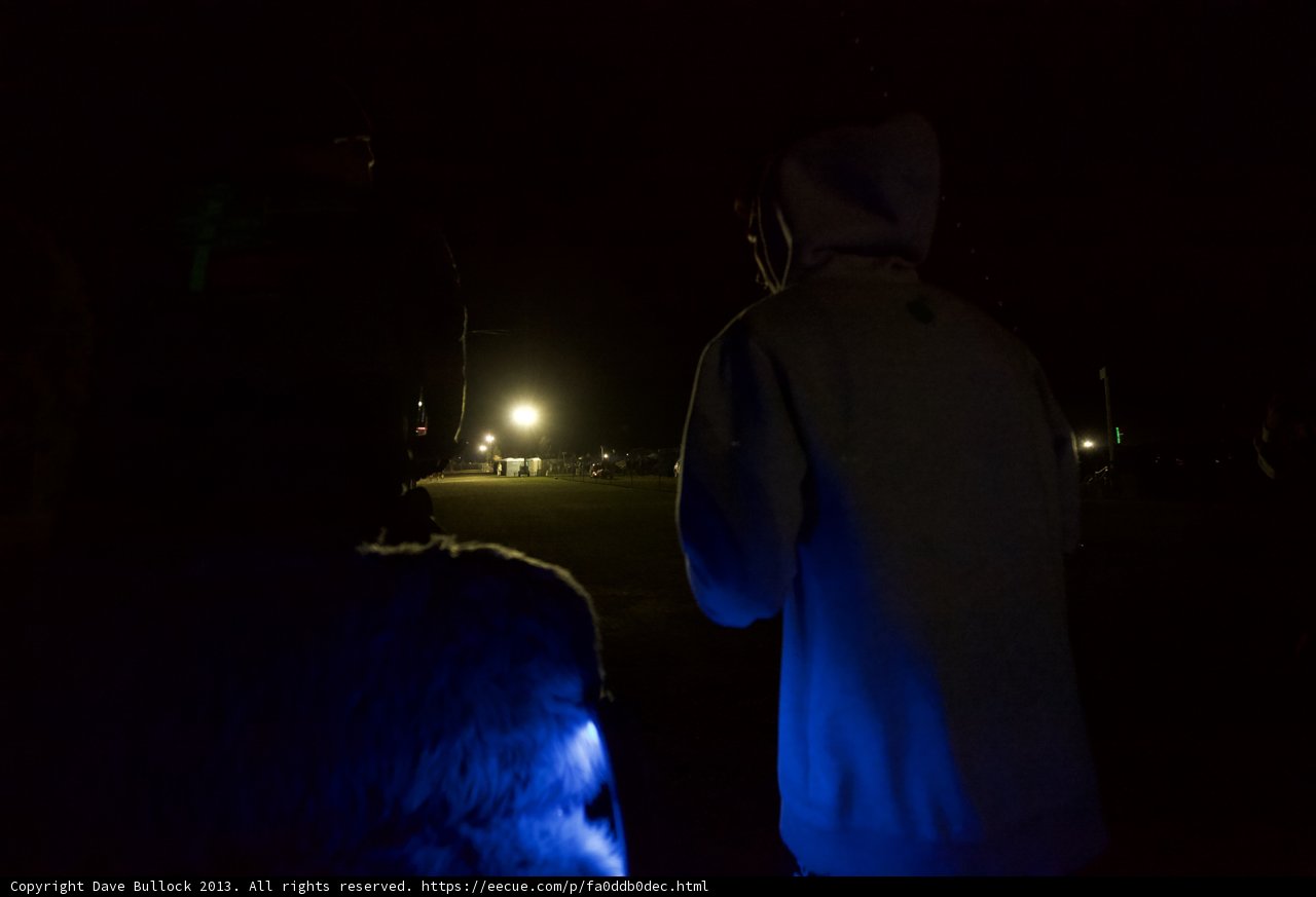 Midnight Mood in Blue Hoodie