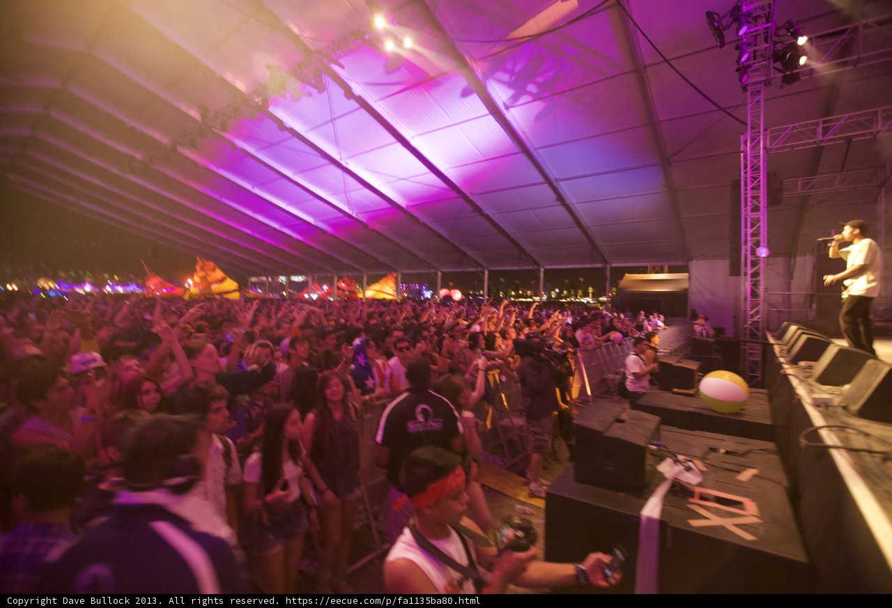 Electric Nights at Coachella's Tent