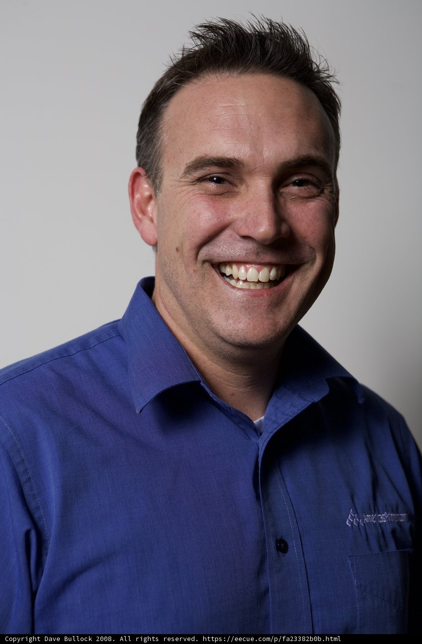 Blue Shirt Smile