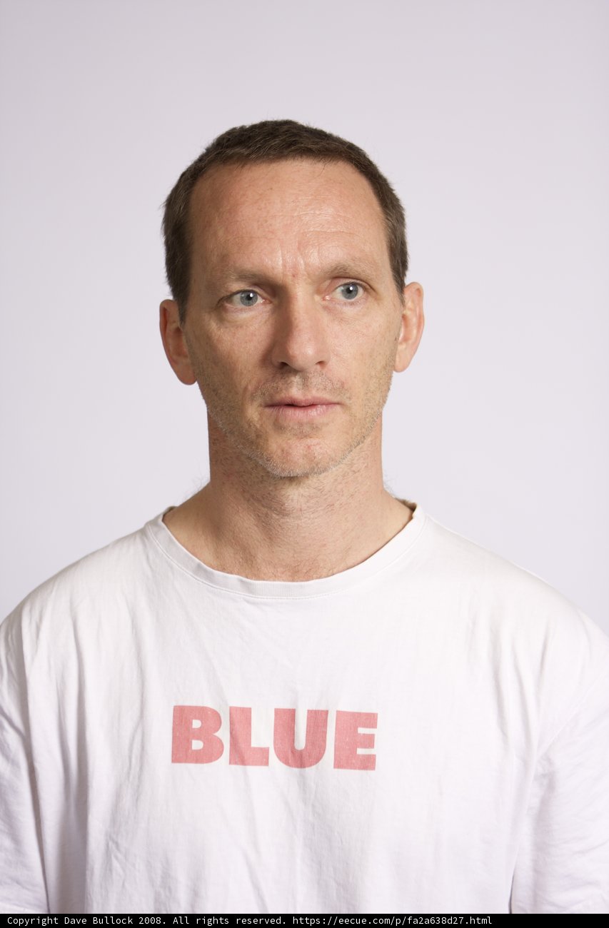 Blue T-Shirt Portrait