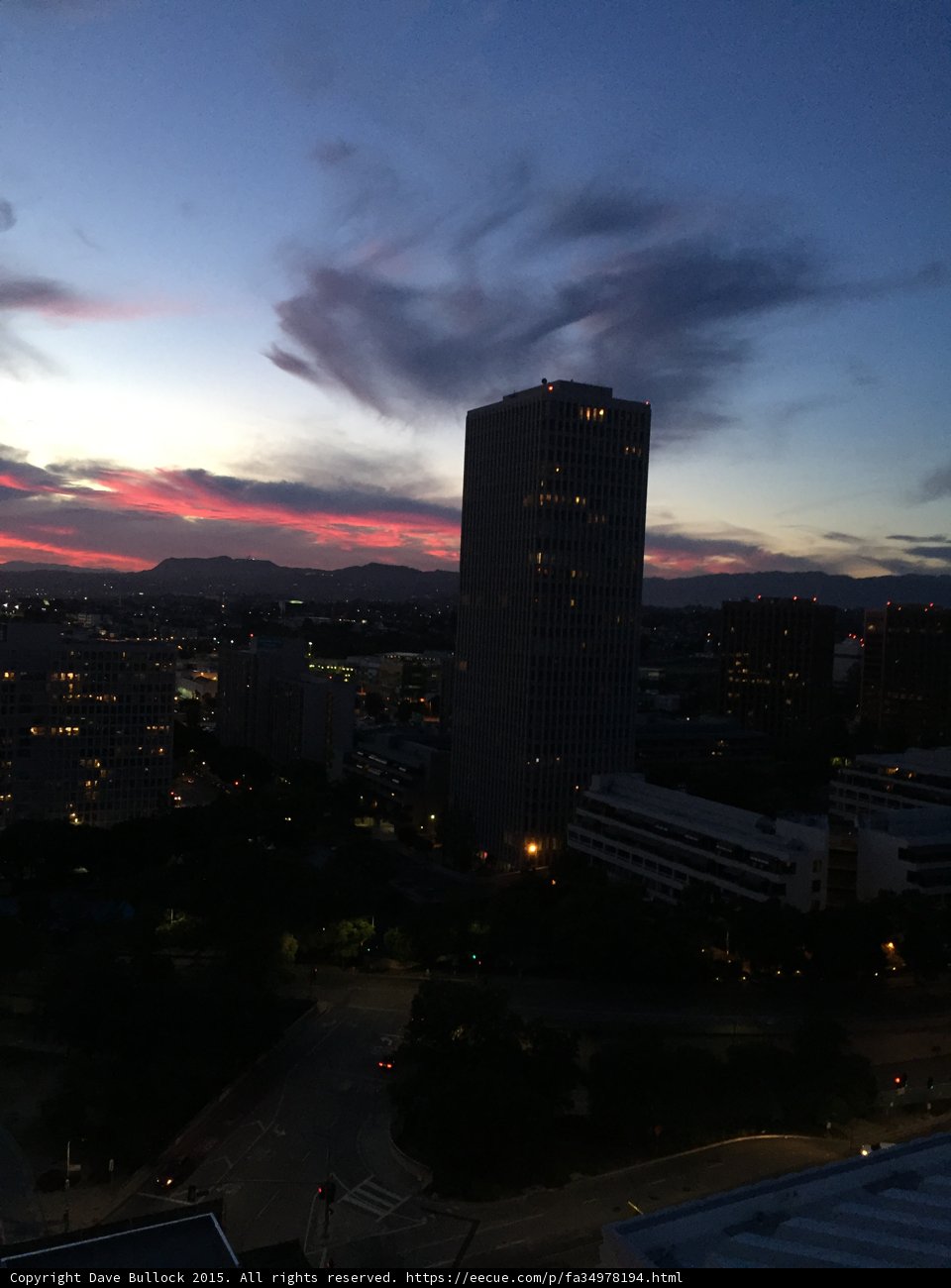 DWP Tower Twilight