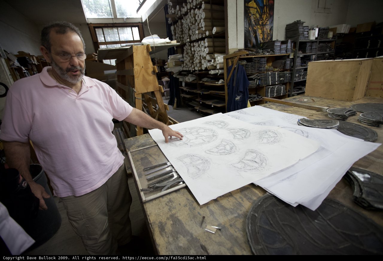Creating Art in a Plywood Workshop