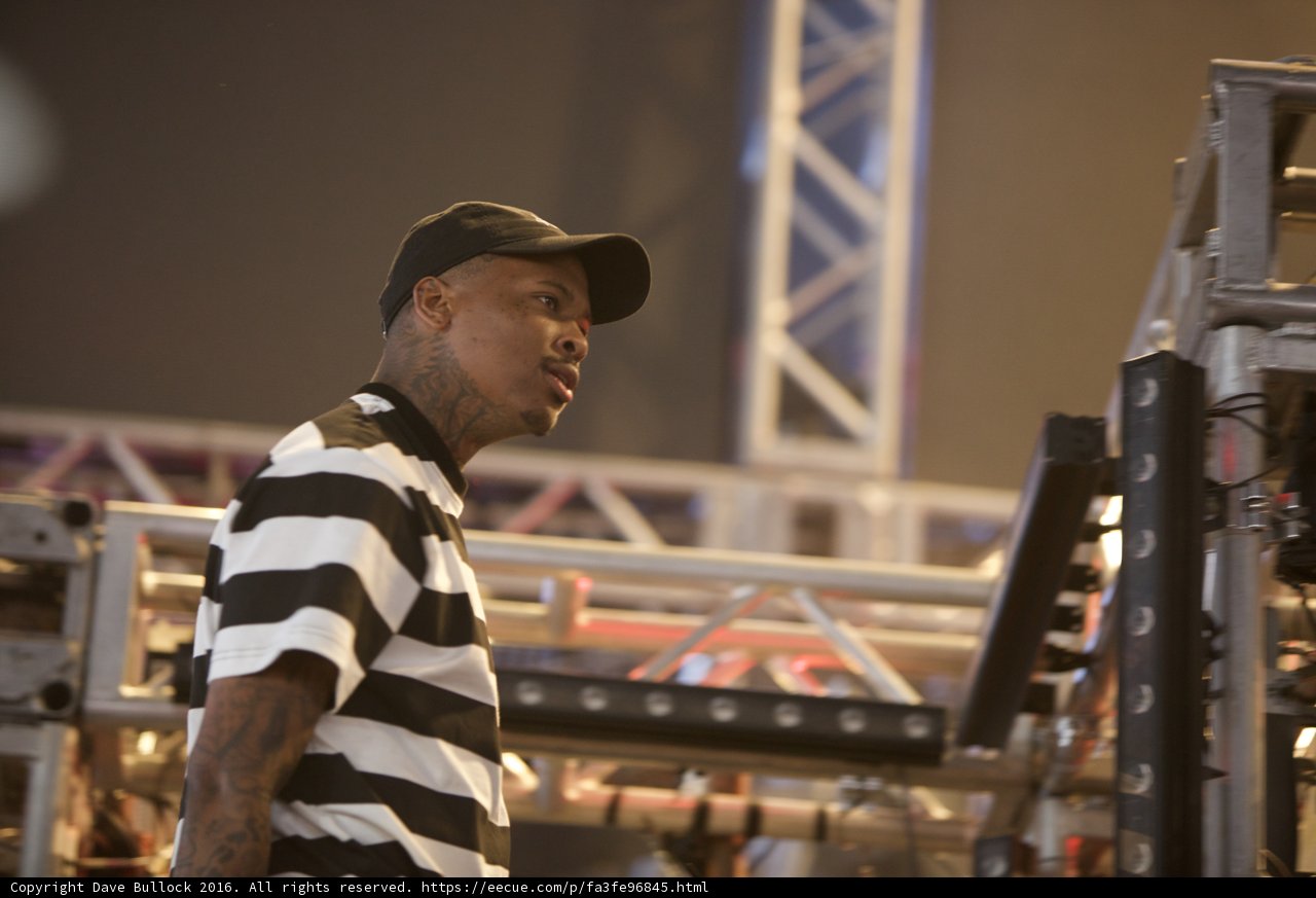 YG Takes the Stage at Coachella