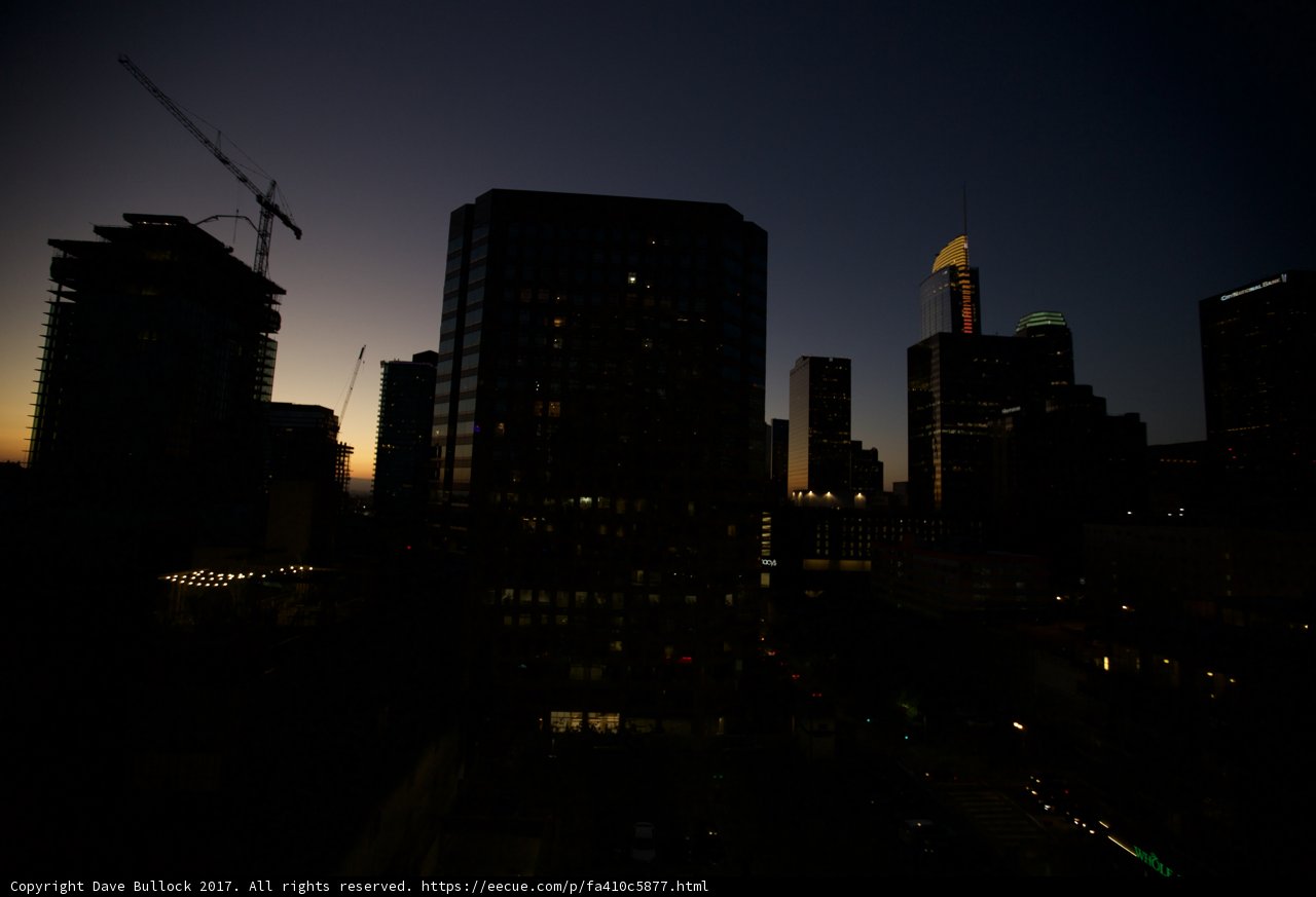 Sunset in the Metropolis