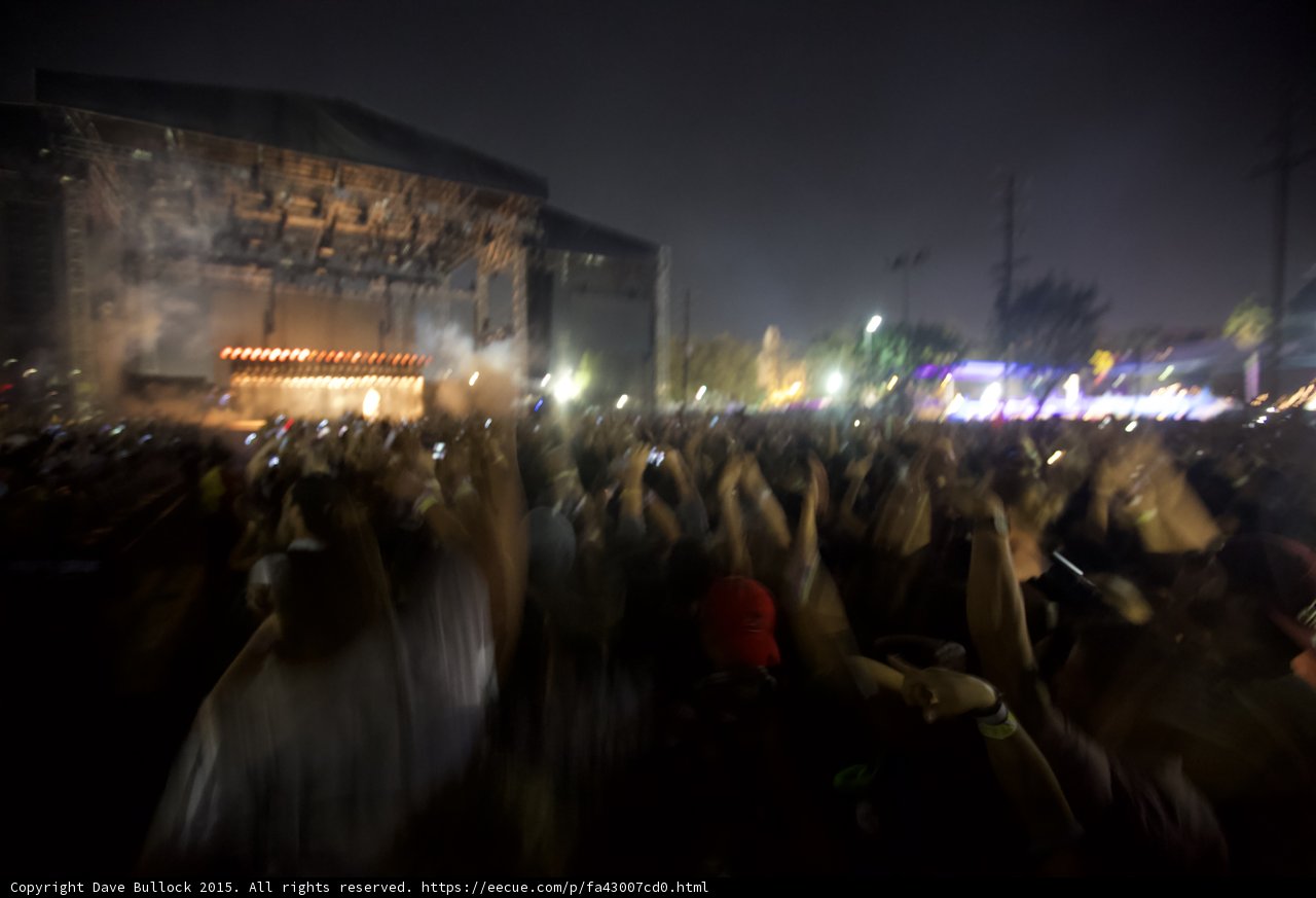 Motion Blur Festival Scene